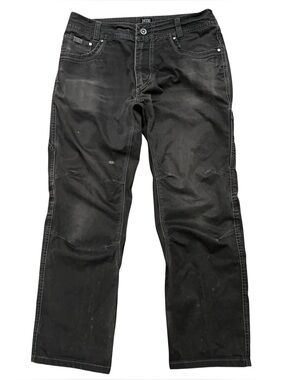 Kuhl Outlaw Pants Mens Size 34x30 Vintage Patina Dyed Gray Hiking Outdoor